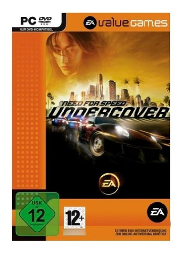 Need For Speed Undercover Value Juego Pc Fisico Caja Dvd Box