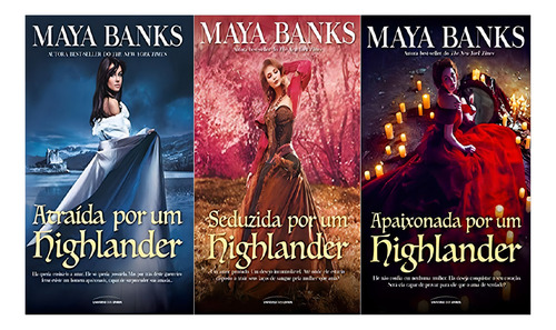 Kit 3 Livros Maya Banks Apaixonada Seduzida Atraida Por Um, De A Guerra., Vol. 3. Editorial Universo Dos Livros, Capa Mole Em Português, 2020