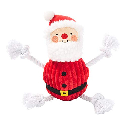 Pearhead Pet Santa Claus Juguete De Peluche Para Perro, Perf