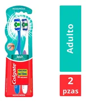 Comprar Cepillo de Dientes Colgate 360° Medio 2 Cepillos