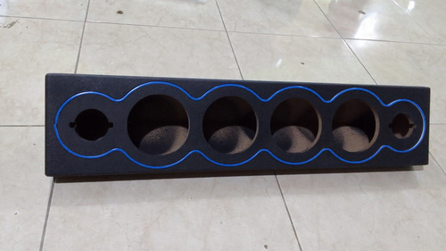 Base Para 4 Medios Y 2 Tweeter Con Iluminación Led Tipo Neon (Usado)