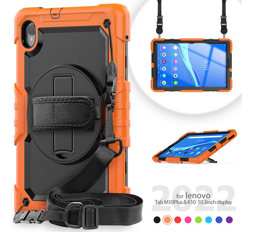 Funda Para Tableta Para Lenovo Tab M10 Hd Plus De Segunda Generación 2020 K10 10.3 2021 Tbx606f Tbx6c6f
