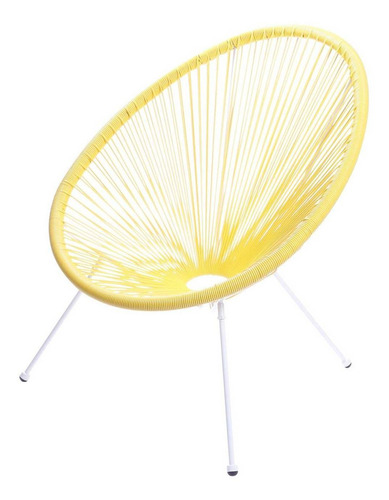 Cadeira Acapulco 1160 Amarelo Or Design Liso