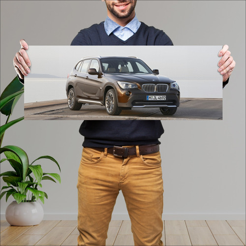 Cuadro 30x80cm Auto 2009 Bmw X1 84291 679