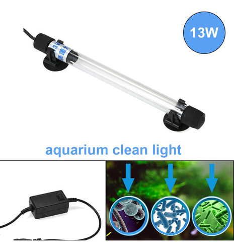 Lámpara Esterilizadora Sumergible De Luz Uv, 13w