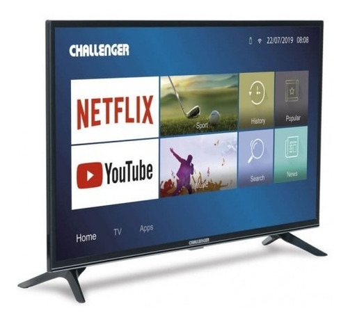 Tv Challenger 40 Pulgadas 100 Cm 40tl30 Led Fhd Plano Tk202