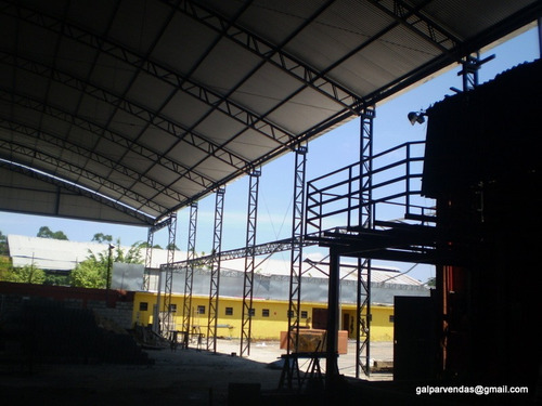 Imagem 6 de 10 de Galpões Metálicos Galpar- Mão De Obra R$-30,00 Por M2.