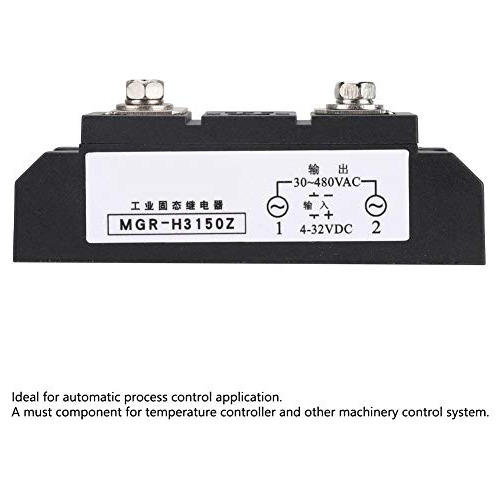 Rele Estado Solido Dc Control Ac 30 480 Vac Industrial 4