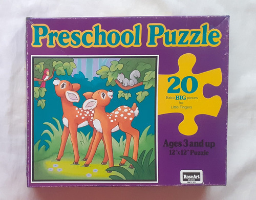 Bambi Rompecabezas Puzzle Original Oferta  20 Piezas Grandes