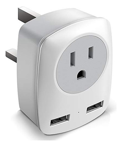 Uk Travel Adapter, Us To Uk/ireland/hong Kong Plug Adap...