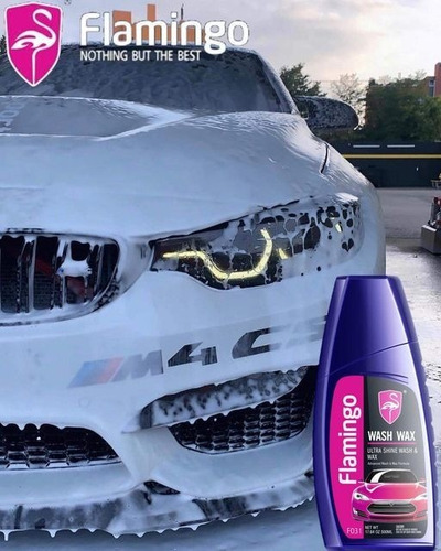 Shampoo Con Cera Para Autos Concentrado 500ml Flamingochile