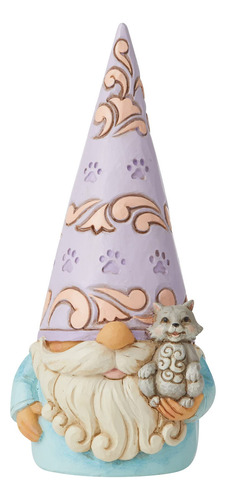 Enesco Jim Shore Heartwood Creek - Figura De Gnomo Purr-fect