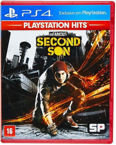 Infamous Second Son Ps4 Mídia Física Lacrado