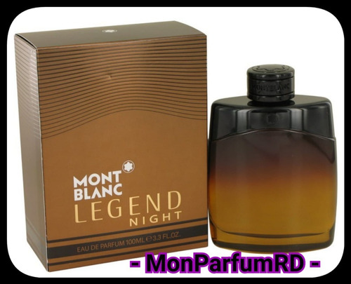 Imagen 1 de 5 de Perfume Montblanc Legend Night . Entrega Inmediata