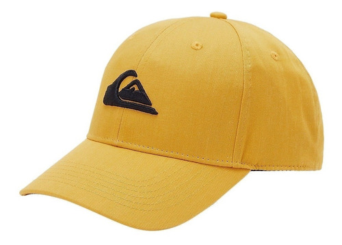 Gorra Quiksilver Modelo Decades Amarillo Negro Exclusiva