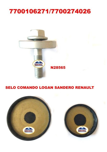 Kit Selo Do Comando Logan, Sandero E Symbol 1.6 16v Original