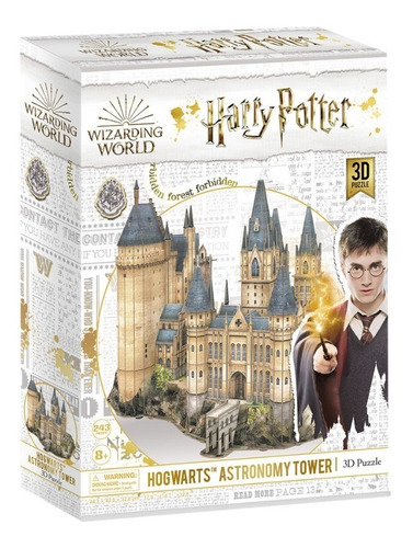 Puzzle 3d Harry Potter | Torre Astronomía Castillo Hogwarts