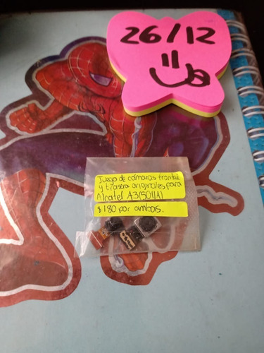 Juego De Camaras Frontal Y Trasera Para Alcatel A3 Plus 5011 (Usado)