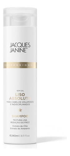 Shampoo Liso Absoluto 240ml - Jacques Janine