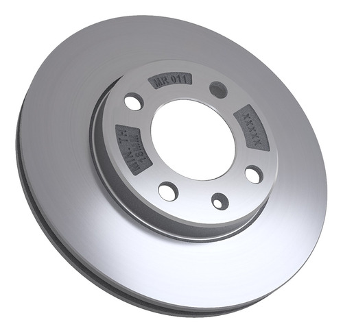 Par Disco Freio Ventilado 4 Furos Vw Gol Parati Santana