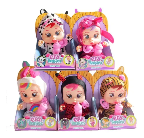 Mu eca Llorona Sonidos Bebe Babies 25cm Oferta Surtidos MercadoLibre