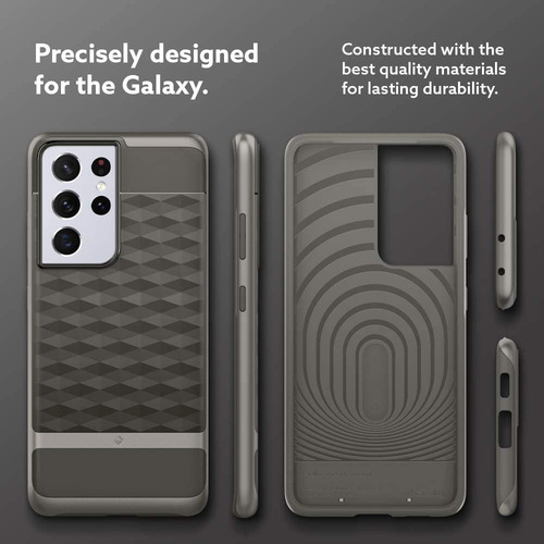 Protector Para El S21 Ultra Caseology Parallax Gris