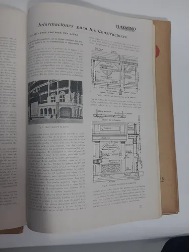 El Arquitecto Constructor 1923 1924 Revistas Antiguas X Unid (Usado)