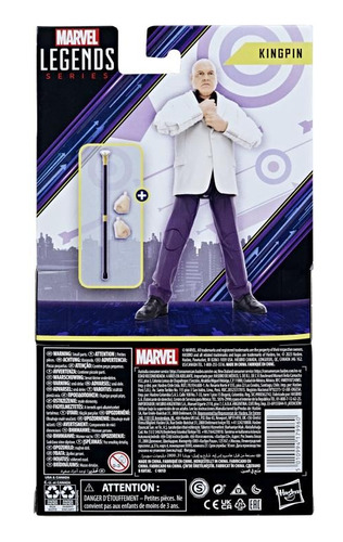 Hawkeye Marvel Legends Kingpin Hydra Stomper Baf