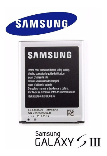 Bateria Samsung Galaxy S3 I9300 Oferta Ventas Mayor Y Detal.