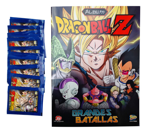 Figuritas Dragon Ball Z Grandes Batallas - Album + 50 Sobres