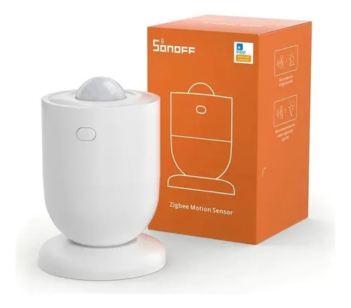 Sonoff Snzb-03p Sensor Pir Movimiento Y Luminosidad Zigbee Color Blanco