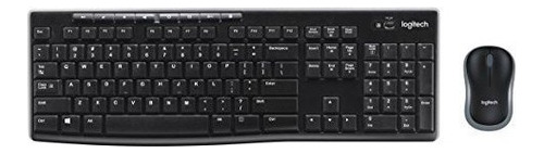 Combinación De Teclado Y Mouse Inalámbricos Logitech Mk270