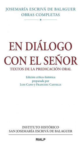 Libro V/1.en Dialogo Con El Señor