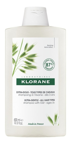 Klorane Shampoo Avena 400 Ml.