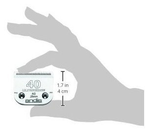 Andis Ultraedge - Cuchilla Desmontable Número 40 (.25mm)