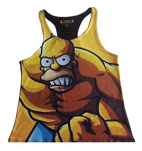 Camiseta Olímpica Gym Fitness Box (homero 02 )