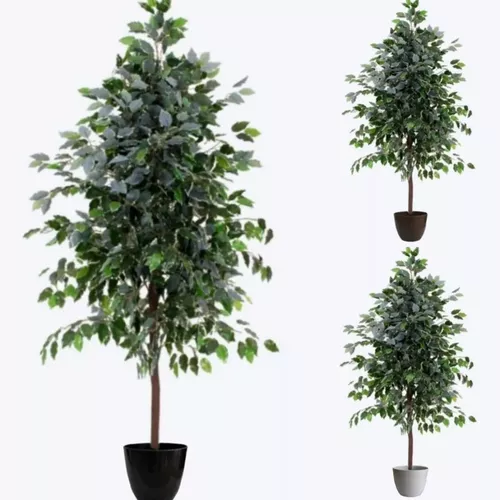 Árbol Artificial Ficus Con Maceta