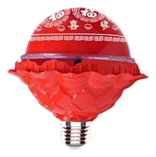 3 Bombilla , Bombillas Led Rojas Giratorias De 10w,