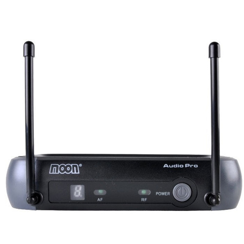 Moon Microfono Doble Inalambrico Vhf Mano Y Vincha M101vdmh