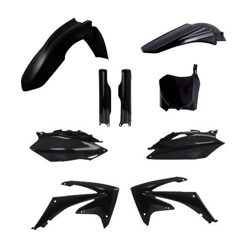 Kit Plasticos Cachas Acerbis Full Crf250 10 450 09 10 Negro