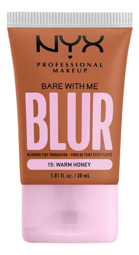 Base De Maquillaje Nyx Pm Makeup Bare With Me Blur Tint Tono Warm honey