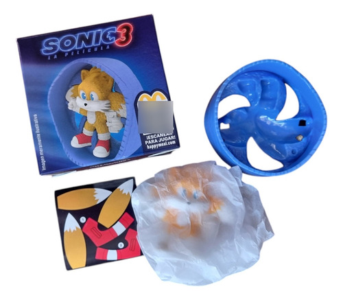 Figura A Elegir De Sonic 3 Colección Mcdonald's Cajita Feliz