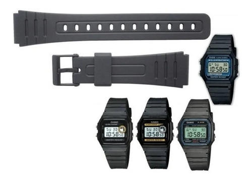 Pulseira Para Relógios Casio Casio F91w, F105w, F28w, F94w