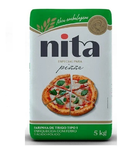 Farinha De Trigo Especial Para Pizza Nita 5kg