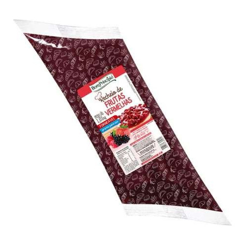 Bom Principio Recheio Frutas Vermelhas 1,01kg