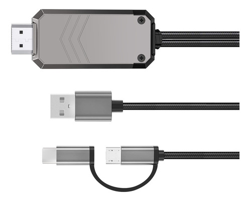 Cabo Adaptador Para Telefone Para Tv, Tipo C/-usb Para -comp