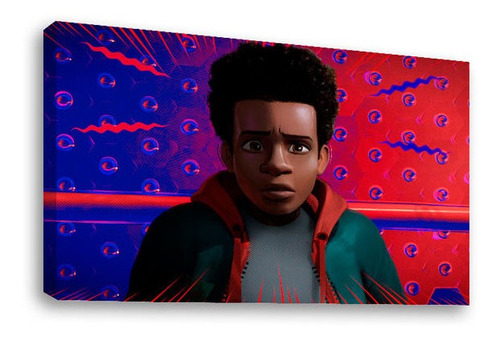 Cuadro Decorativo Canvas Moderno Spiderman Miles Morales 7