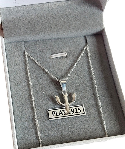 Cadena Con Dije Psicólogo Plata 925 