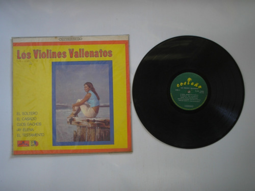 Lp Vinilo Los Violines Vallenatos Acordeon Alfredo Gutierrez