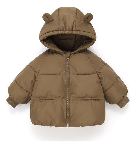 Abrigos De Invierno Para Niños Y Niñas, Con Capucha De Oso